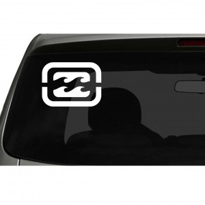 Billabong Surf Logo Car/Van/Window Decal Sticker