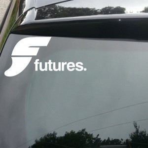 Futures Logo Car/Van/Window Decal Sticker