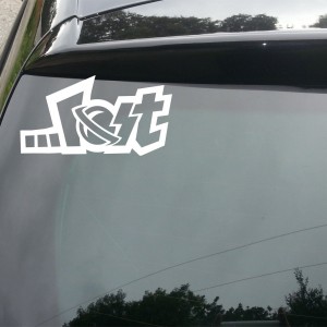 Lost Surf Logo Car/Van/Window Decal Sticker