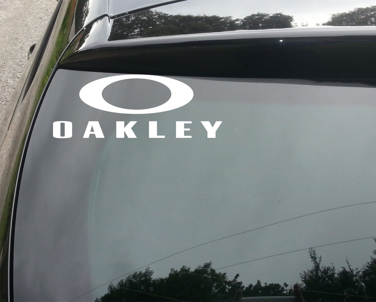oakley windshield decal