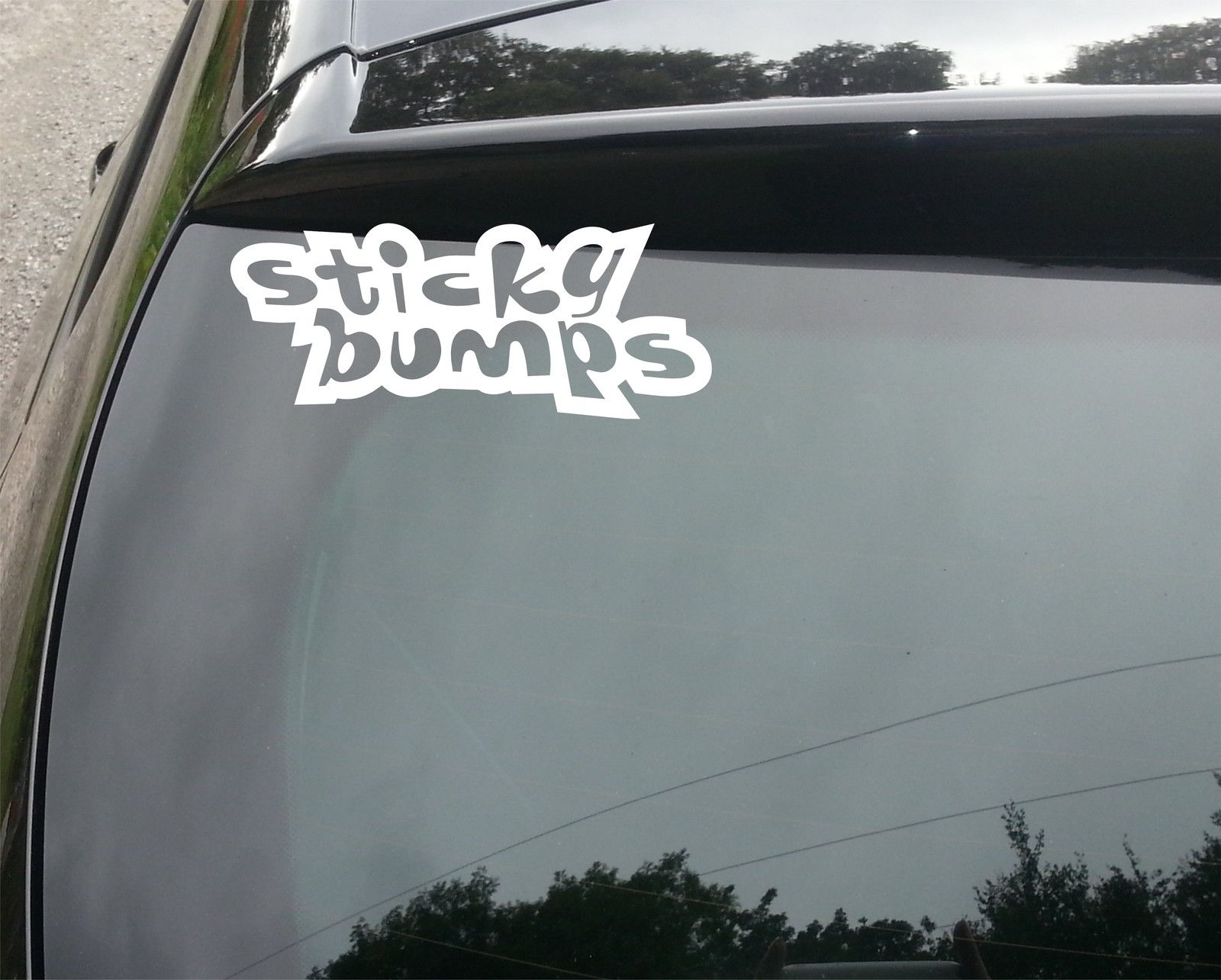 Sticky Bumps Logo Car/Van/Window Decal