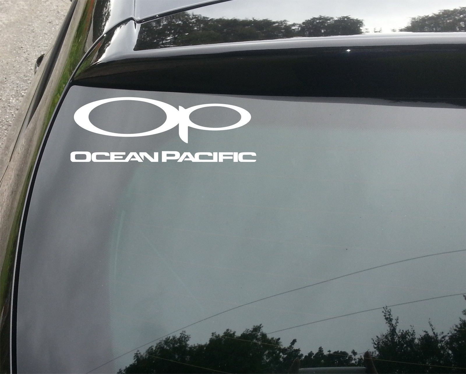Santa Barbara California Surf Decal Sticker – 3 Inch Black – Pacific Ocean Surfing
